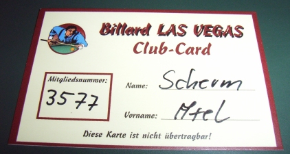 Billardclub LAS VEGAS